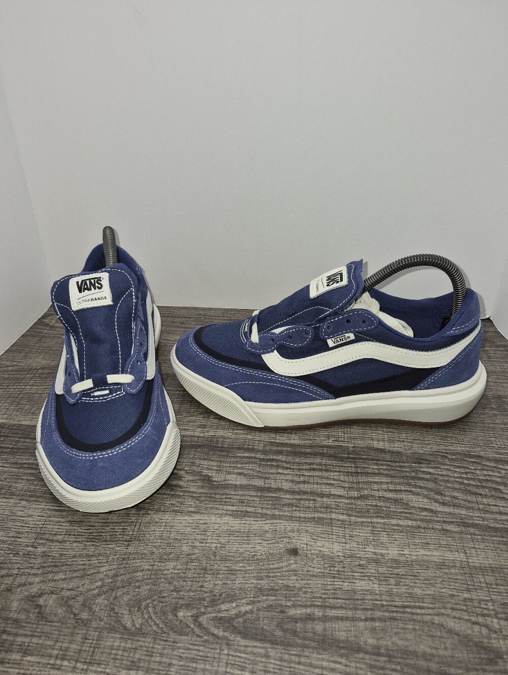 Vans MTE UltraRange 2.0 MTE Blue Skate Shoes Sneakers Men's Size 7 Wms 8.5 NEW